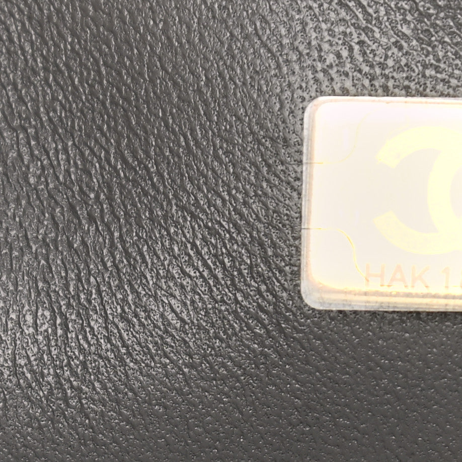 Chanel Caviar Quilted Medium Boy Flap Dark Grey 7 of 10