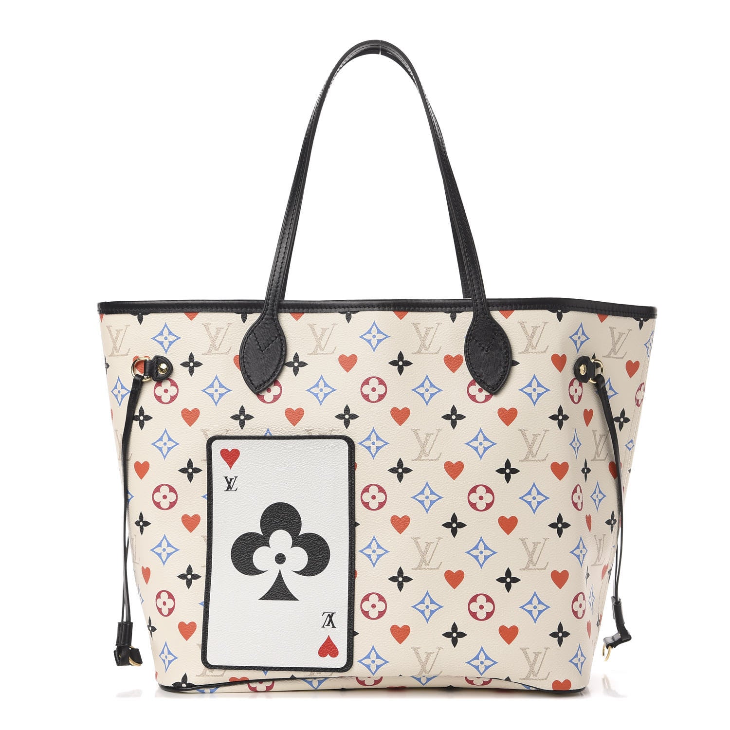 Louis Vuitton Game On Neverfull MM White 1 of 10