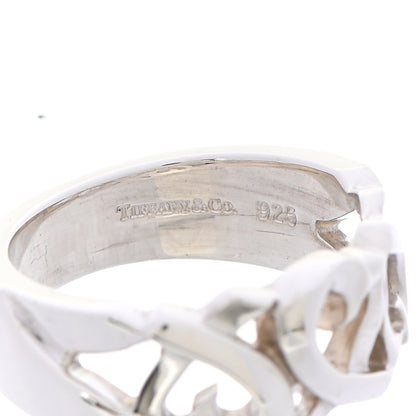 Tiffany Sterling Silver Paloma Picasso Loving Hearts Ring 54 6.75 5 of 6