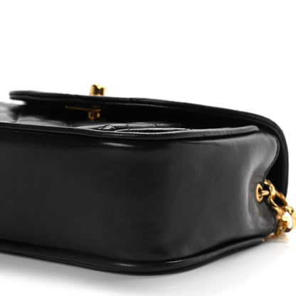 Chanel Lambskin Quilted Mini Square Flap Black 9 of 11