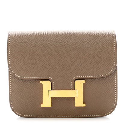 Hermes Epsom Constance Slim Wallet Etoupe 1 of 7