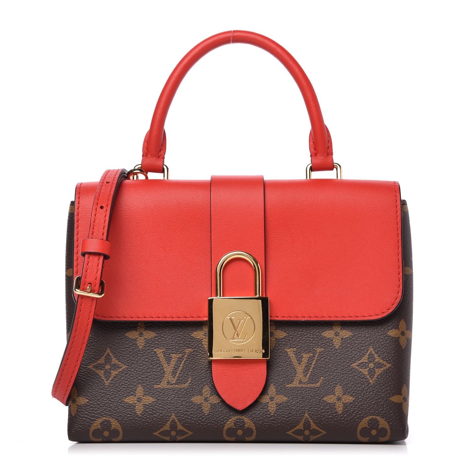 Louis Vuitton Monogram Locky BB Coquelicot 1 of 9