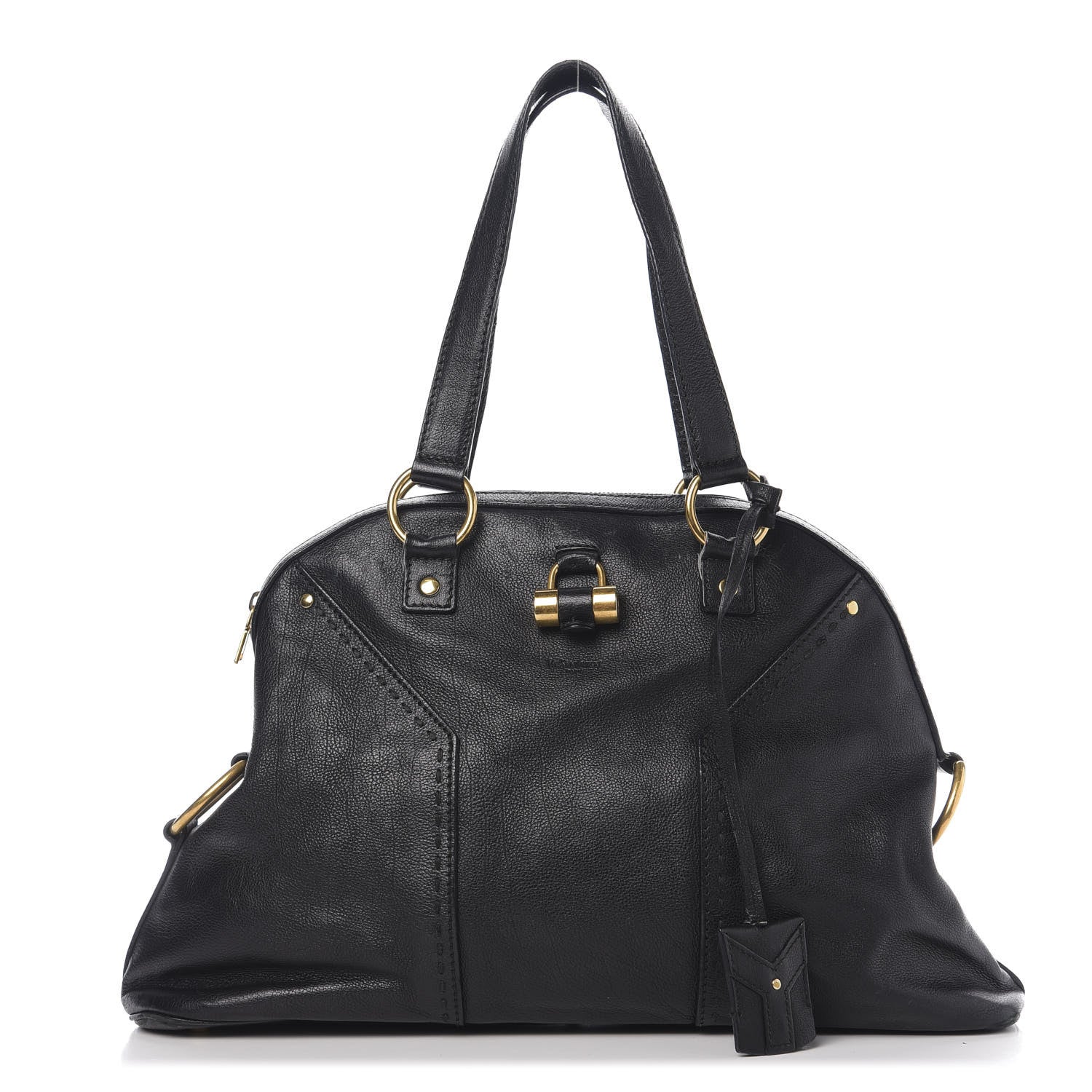 Saint Laurent Calfskin Large Muse Black 1 of 15
