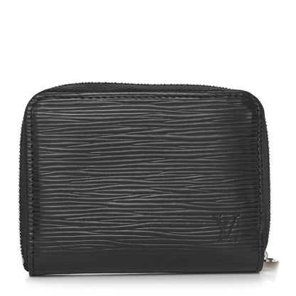 Louis Vuitton Epi Zippy Coin Purse Black 1 of 8