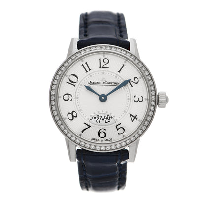 Jaeger-LeCoultre Stainless Steel Alligator Diamond Bezel 29mm Rendez-Vous Quartz Watch Q3408530 1 of 5