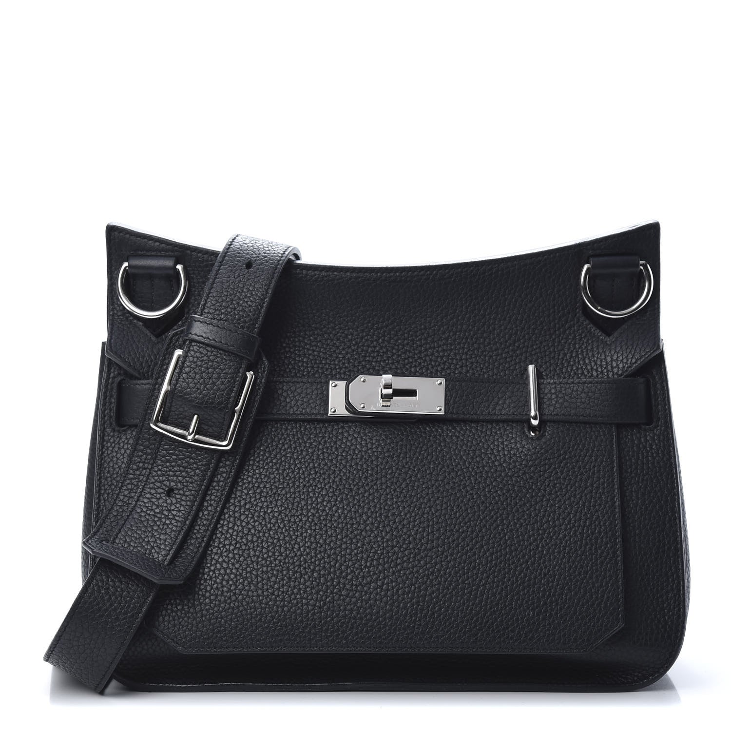 Hermes Taurillon Clemence Jypsiere 31 Black 1 of 13
