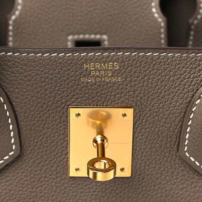 Hermes Togo BIRKIN 30 Etoupe 6 of 12