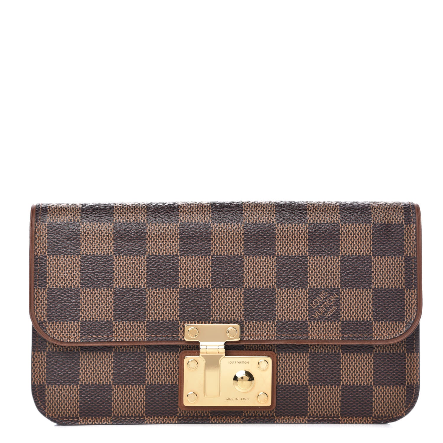 Louis Vuitton Damier Ebene Ascot Wallet 1 of 7