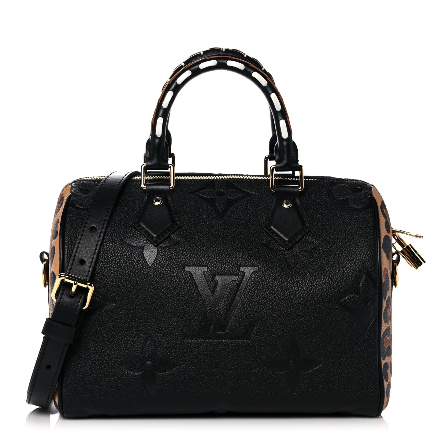 Empreinte Monogram Giant Wild At Heart Speedy Bandouliere 25 Black