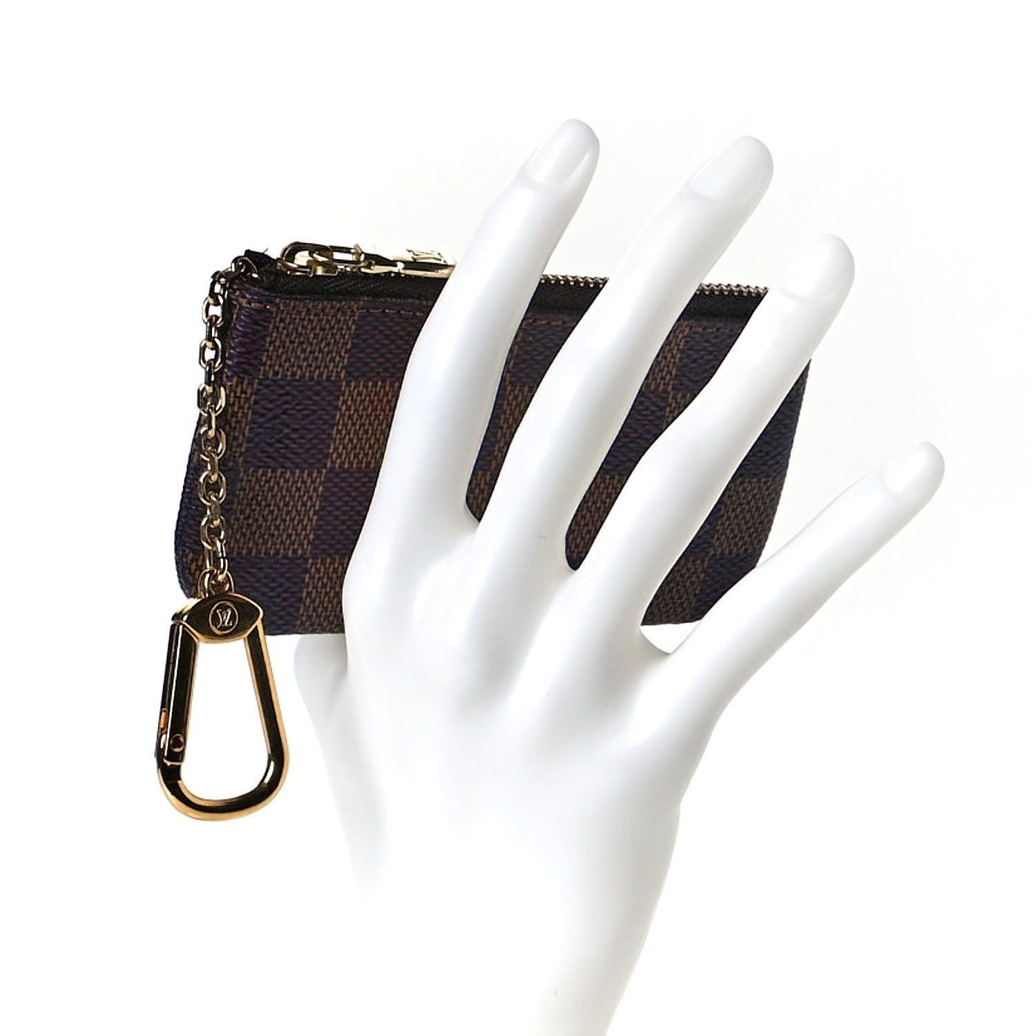 Louis Vuitton Damier Ebene Key Pouch 2 of 7