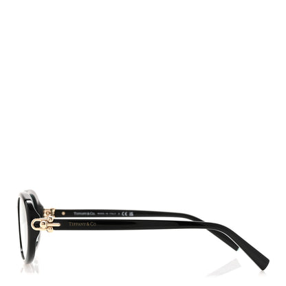 Tiffany Acetate HardWear Oval Sunglasses TF4242D Black 4 of 8
