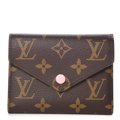 Louis Vuitton Monogram Victorine Wallet Rose Ballerine 1 of 8