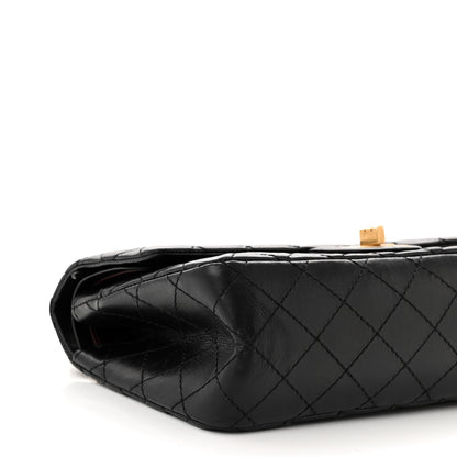 Chanel Aged Calfskin Quilted 2.55 Reissue 225 Flap Black 9 of 11
