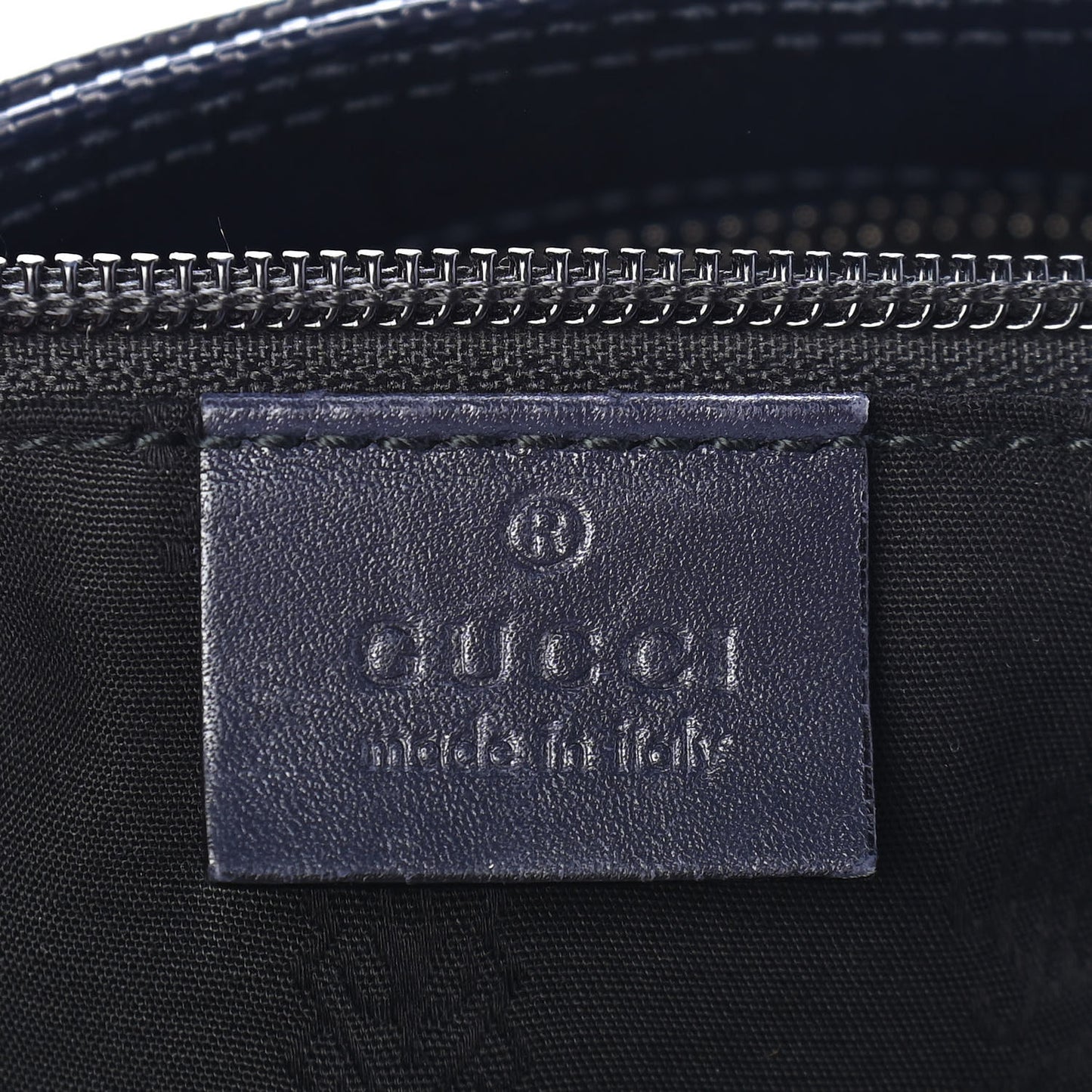 Imprime Monogram Medium Flat Messenger Bag Navy