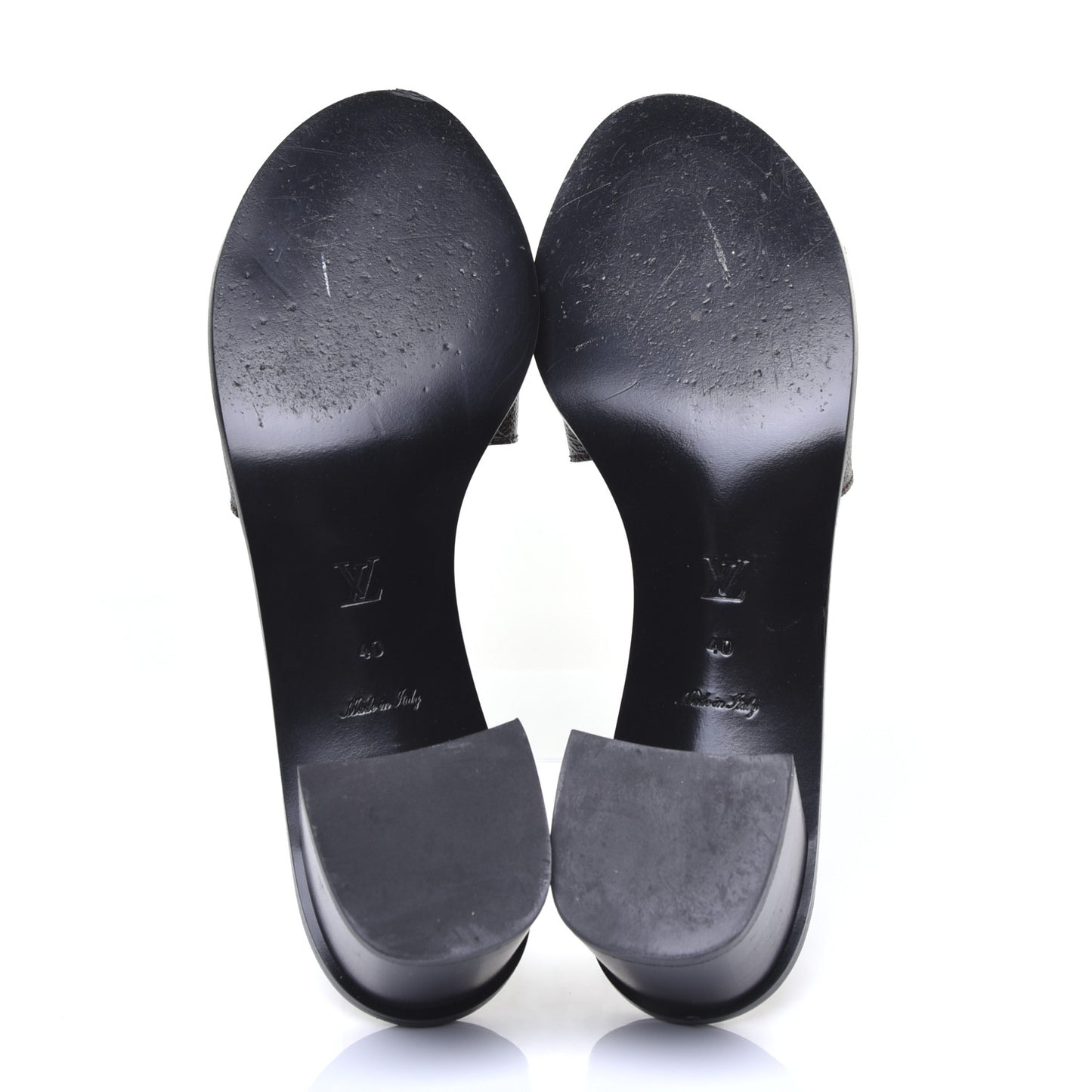 Monogram Lock It Mules 40