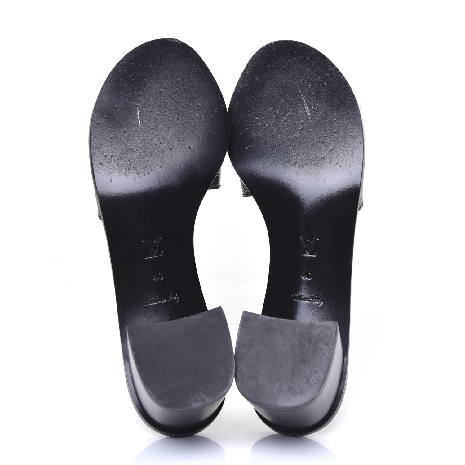 Louis Vuitton Monogram Lock It Mules 40 6 of 11