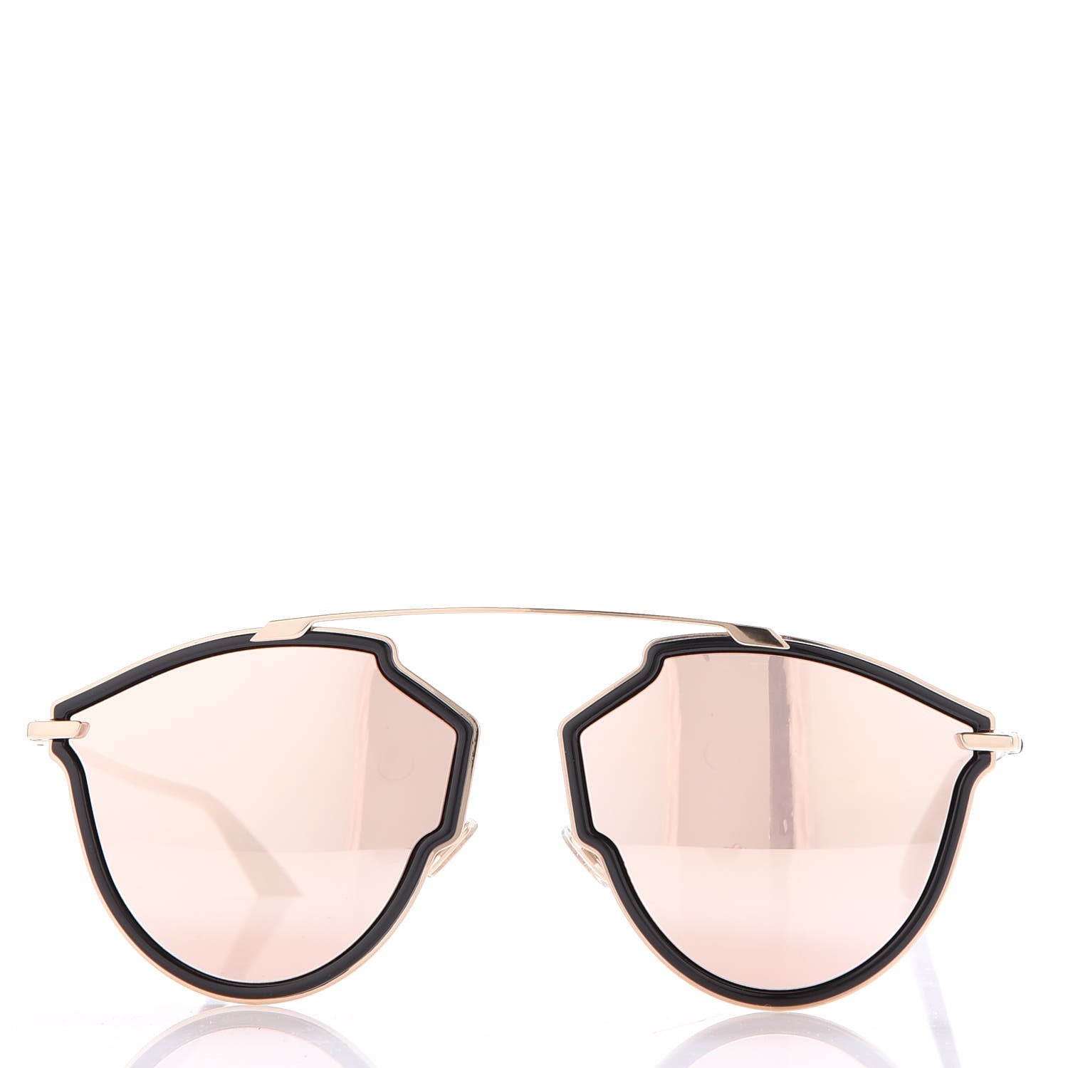 Christian Dior So Real Rise Sunglasses Rose Gold Black 2 of 10