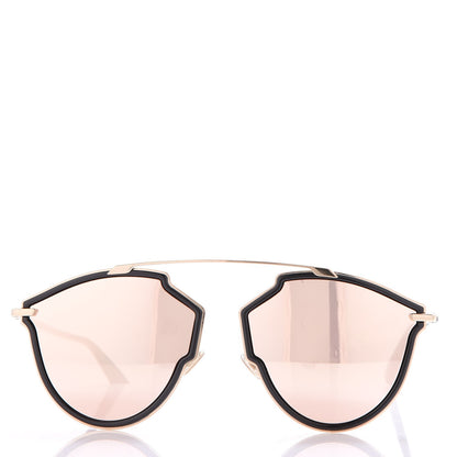 Christian Dior So Real Rise Sunglasses Rose Gold Black 2 of 10