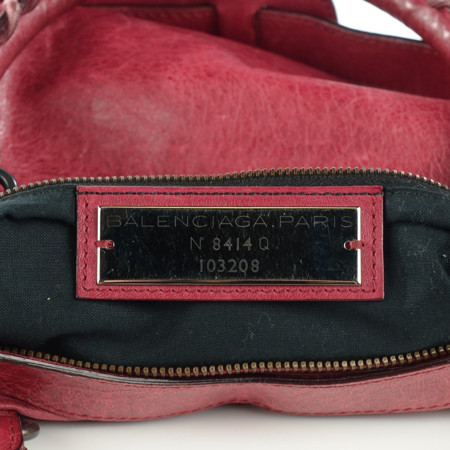 Balenciaga Agneau Classic Hardware First Pourpre 5 of 12