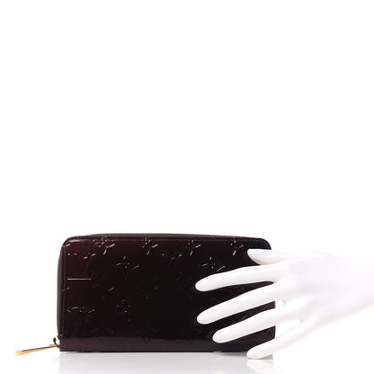 Louis Vuitton Vernis Zippy Wallet Amarante 2 of 9