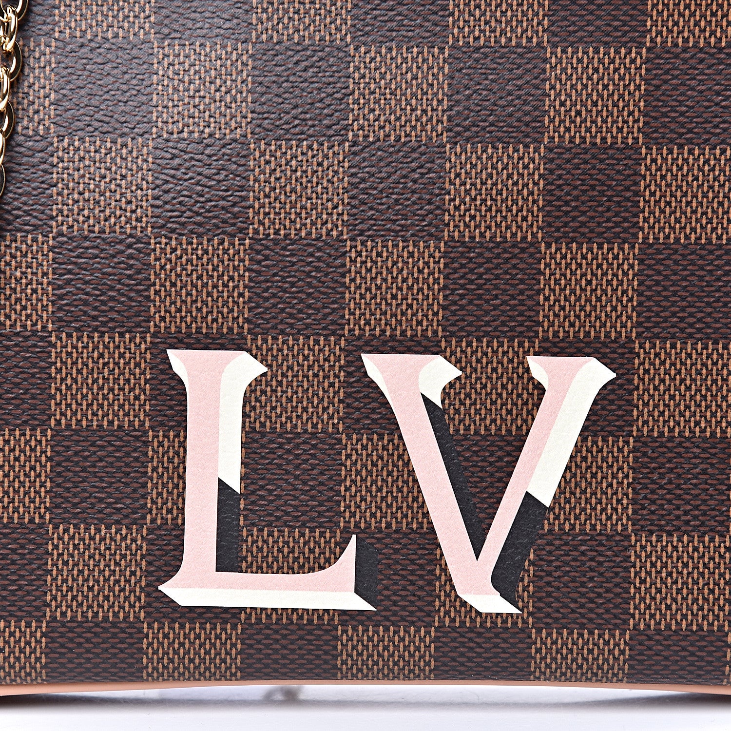 Louis Vuitton Damier Ebene Double Zip Pochette 10 of 11
