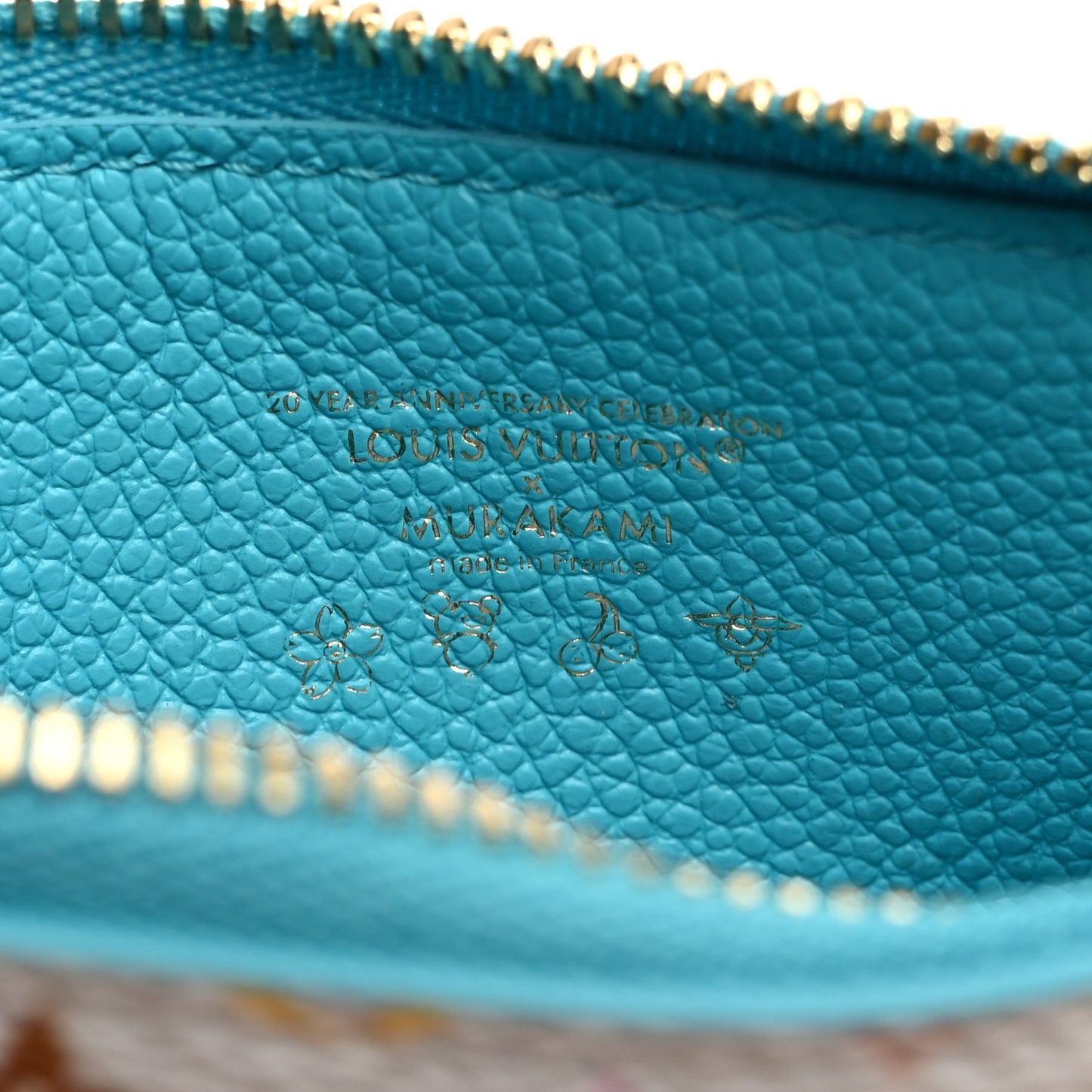 LV X TM Monogram Romy Card Holder Kabira Blue