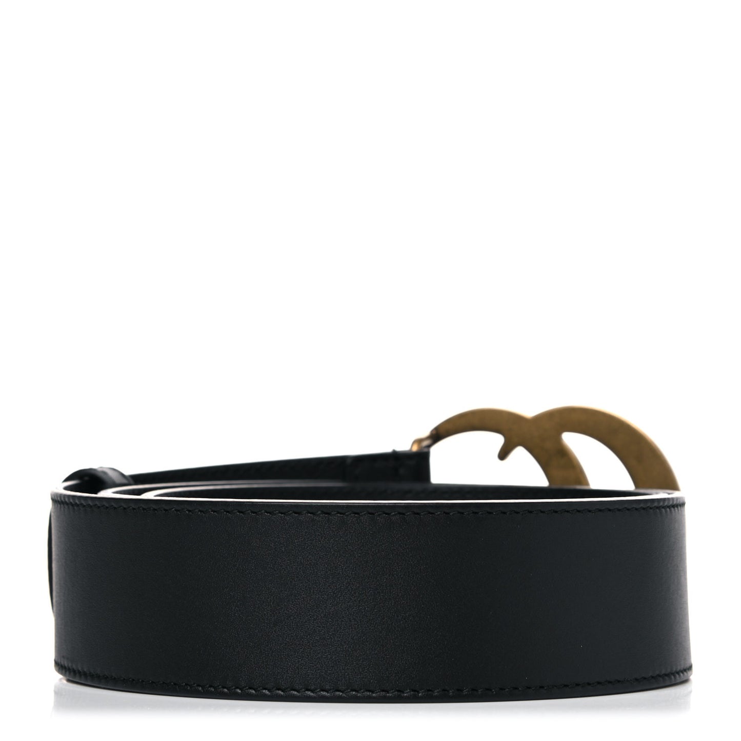 Calfskin Double G 40mm Belt 80 32 Black
