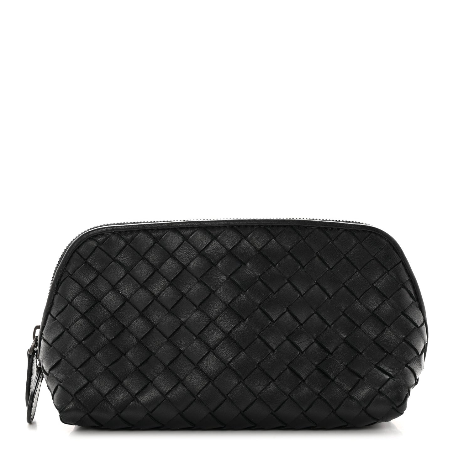 Nappa Intrecciato Cosmetic Case Black
