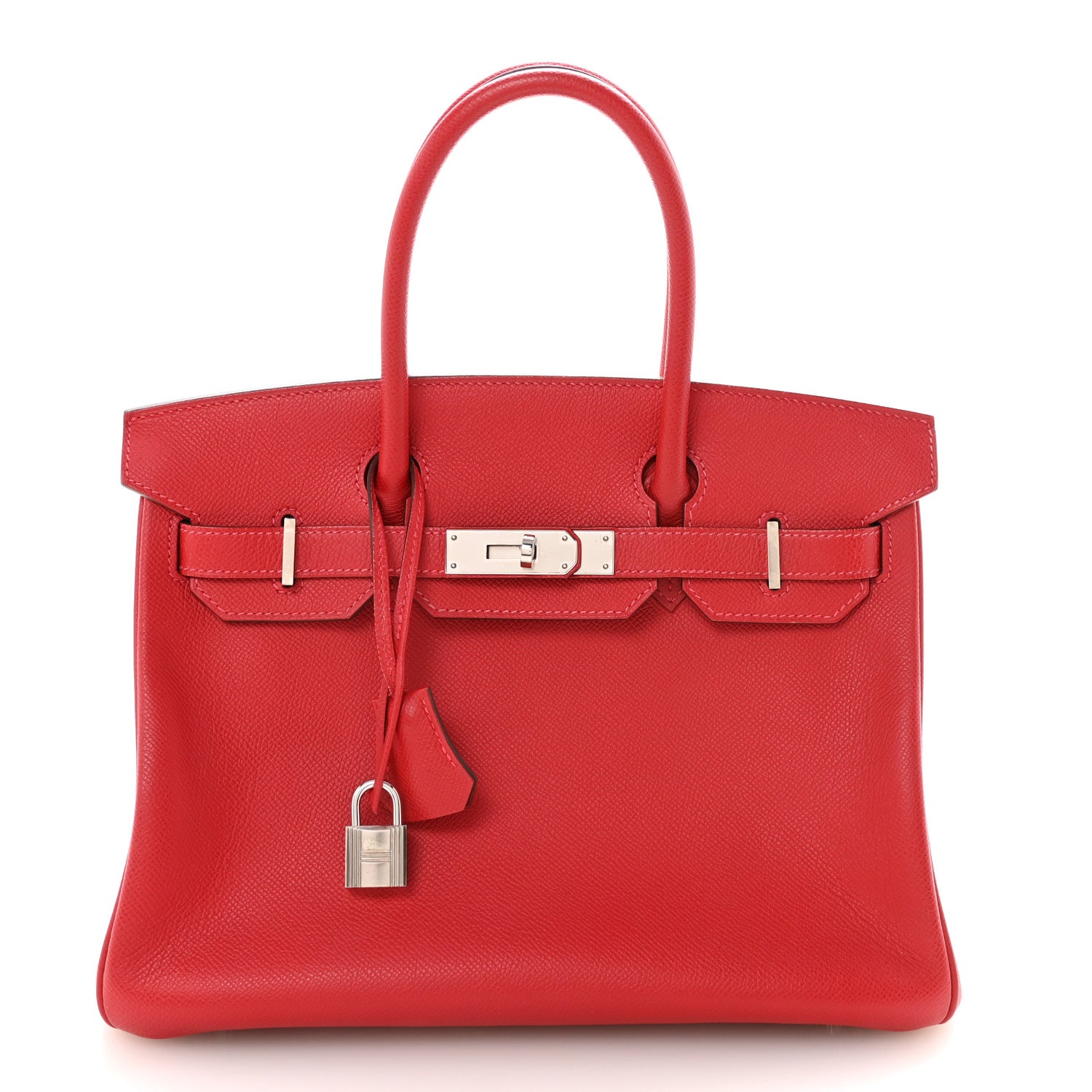 Hermes Epsom Birkin 30 Rouge Casaque 1 of 10