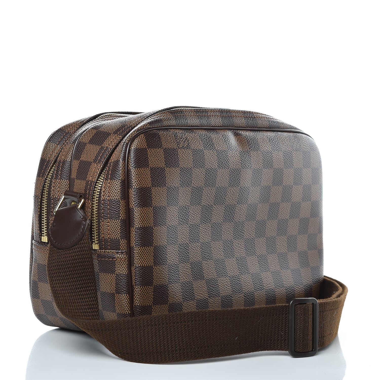 Louis Vuitton Damier Ebene Reporter PM 3 of 10