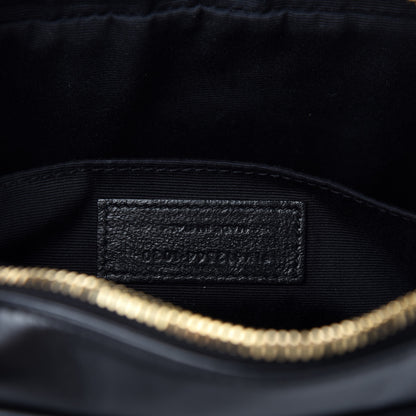 Saint Laurent Calfskin Matelasse Monogram Lou Camera Bag Black 12 of 14