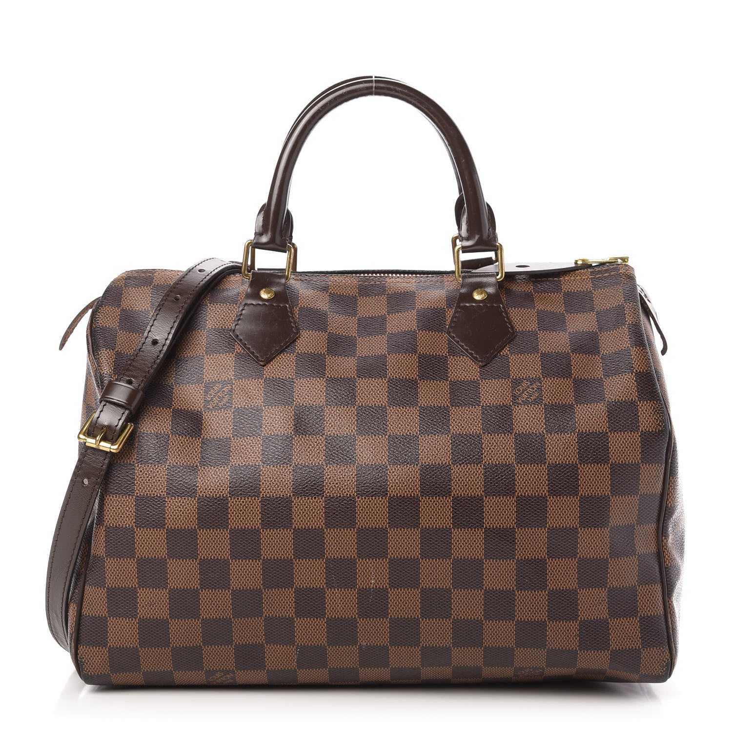 Louis Vuitton Damier Ebene Speedy 30 1 of 10