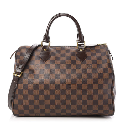 Louis Vuitton Damier Ebene Speedy 30 1 of 10