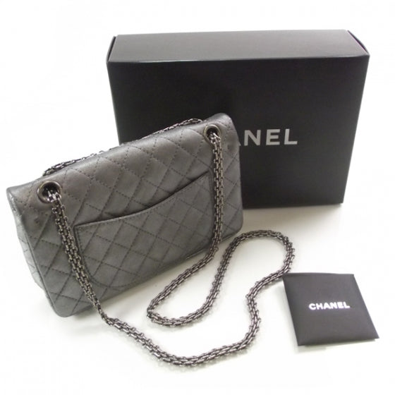 Chanel Leather Lucky Charms 2.55 Reissue 225 Flap Metallic 3 of 13