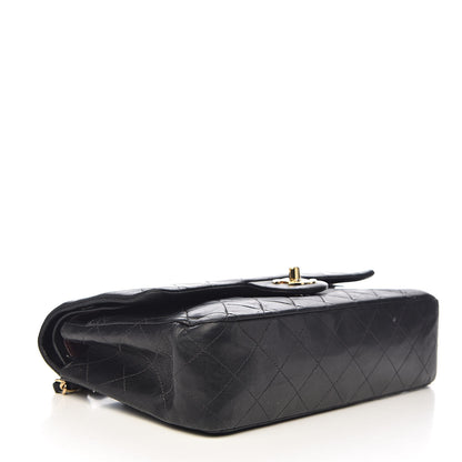 Chanel Lambskin Quilted Medium Double Flap Black 4 of 26