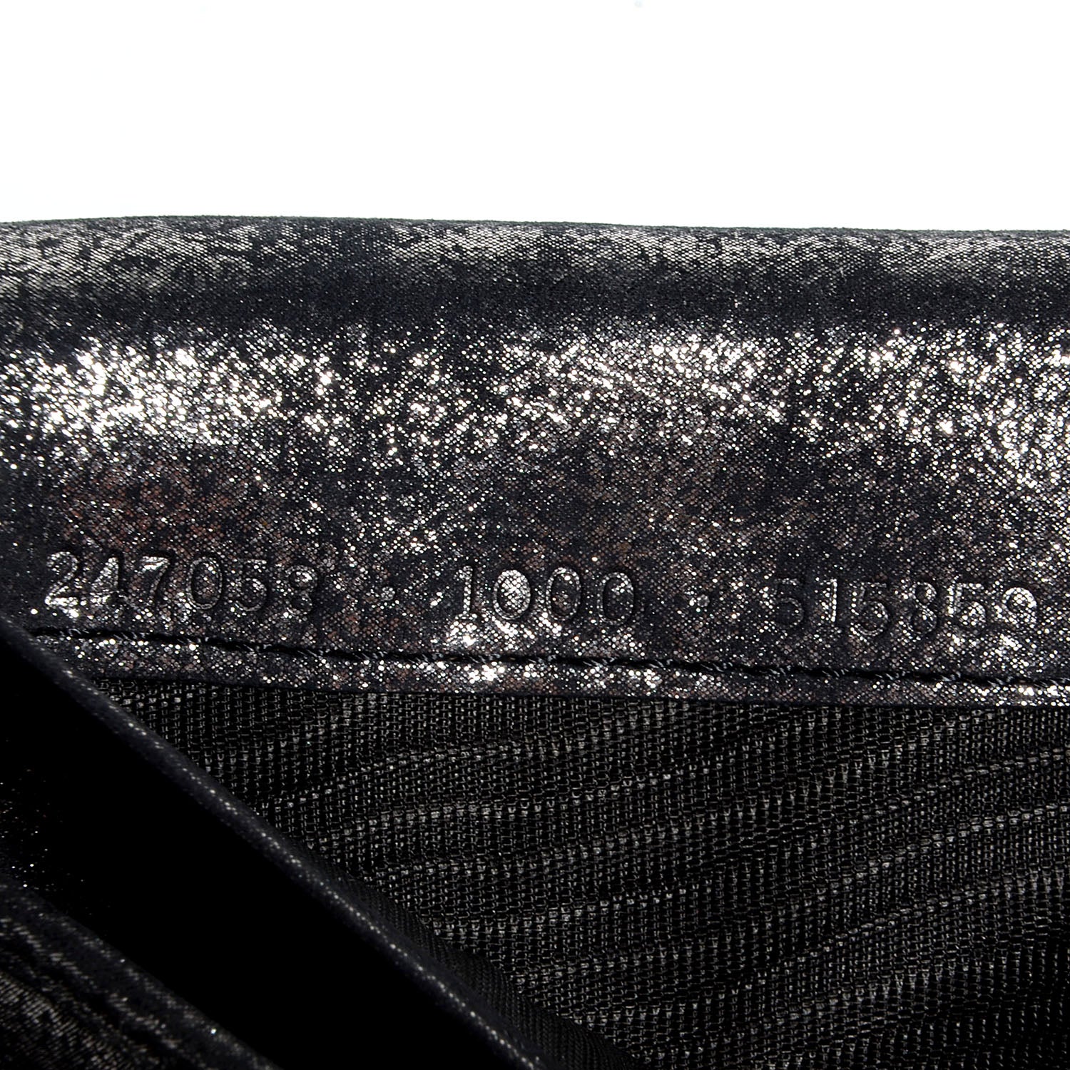 Balenciaga Calfskin Milkyway Papier Money Wallet Black 7 of 10