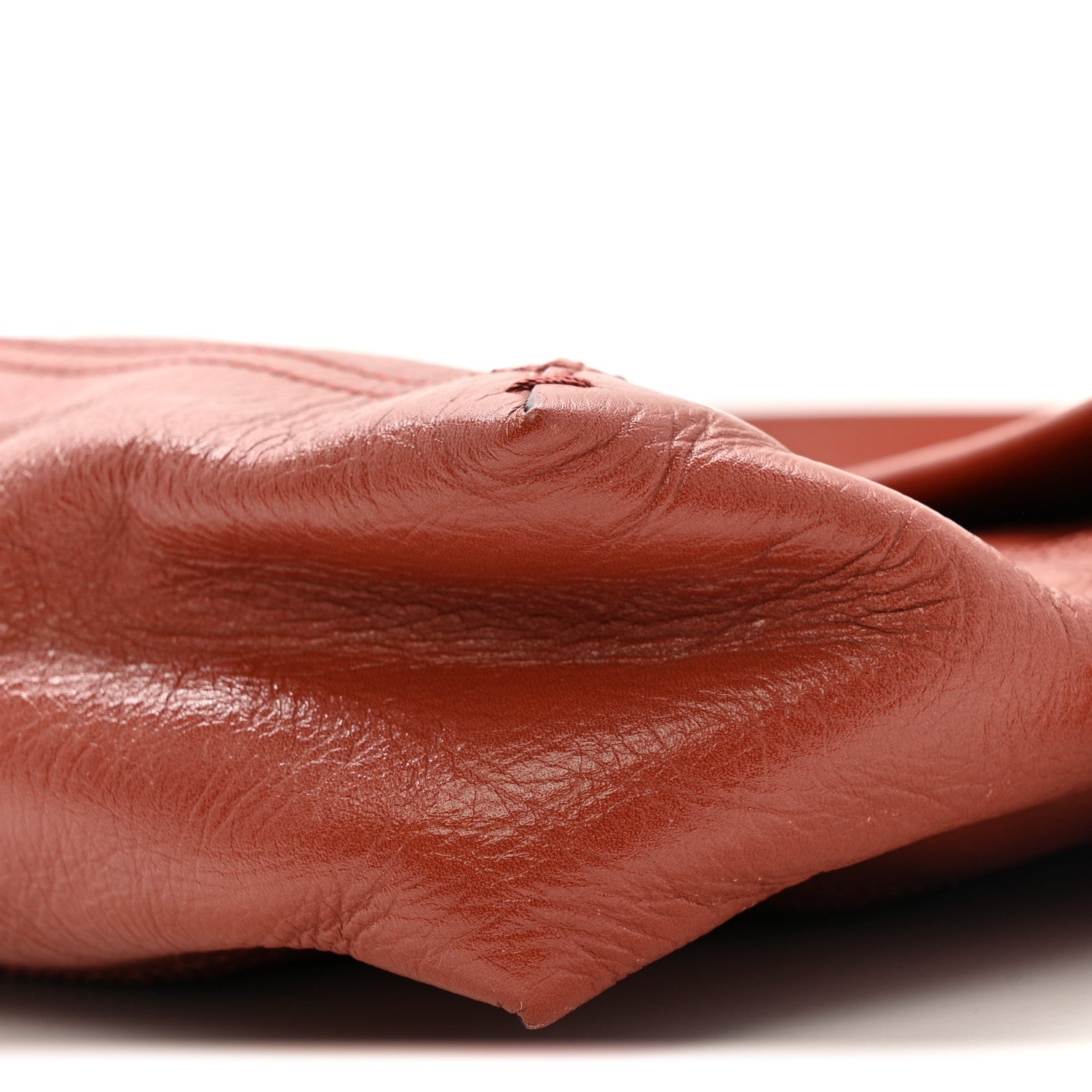 Fendi Vitello Acqua Large Convertible Baguette Bag Pompei 10 of 14