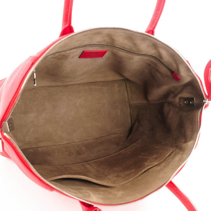 Louis Vuitton Cuir Taurillon Soft Lockit PM Rubis 5 of 7