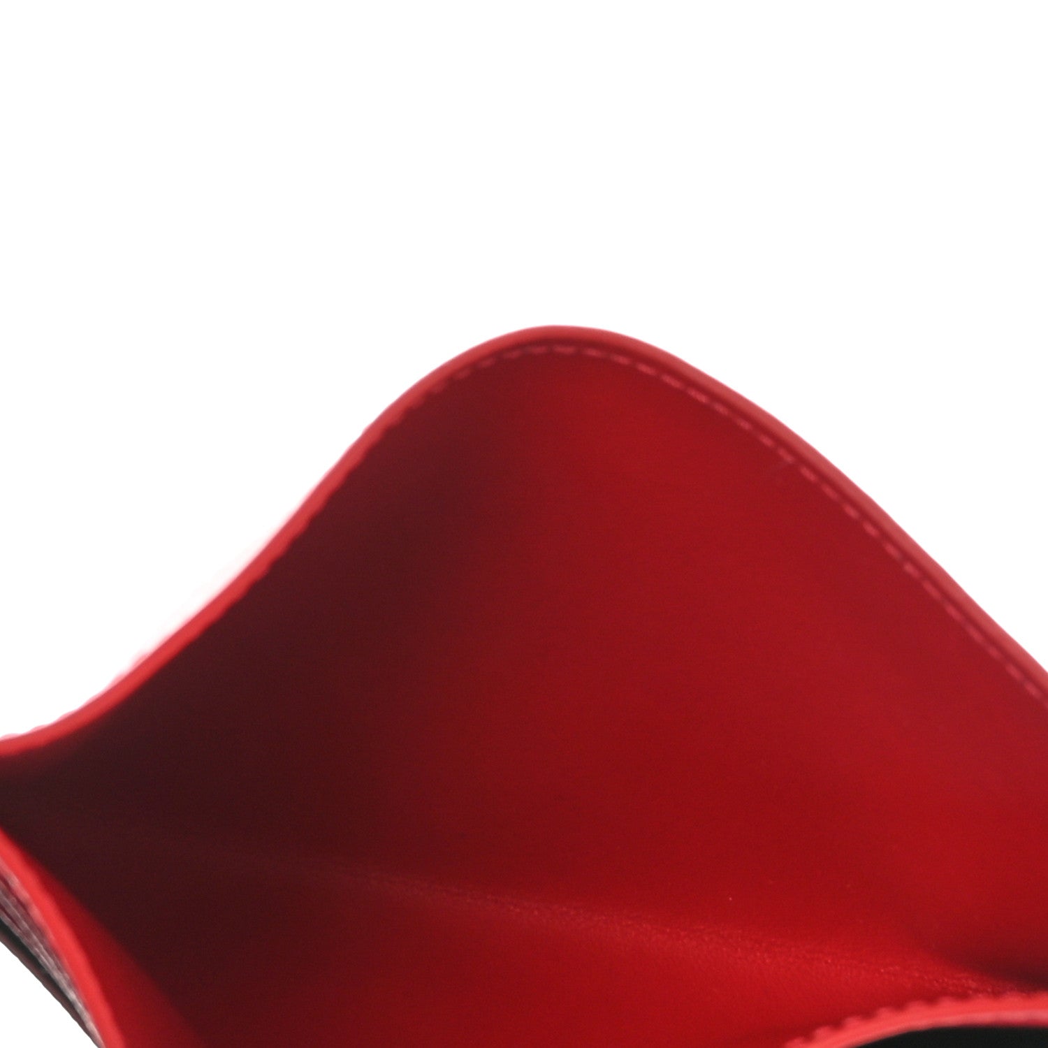 Louis Vuitton Calfskin Felicie Card Holder Insert Cherry 5 of 7