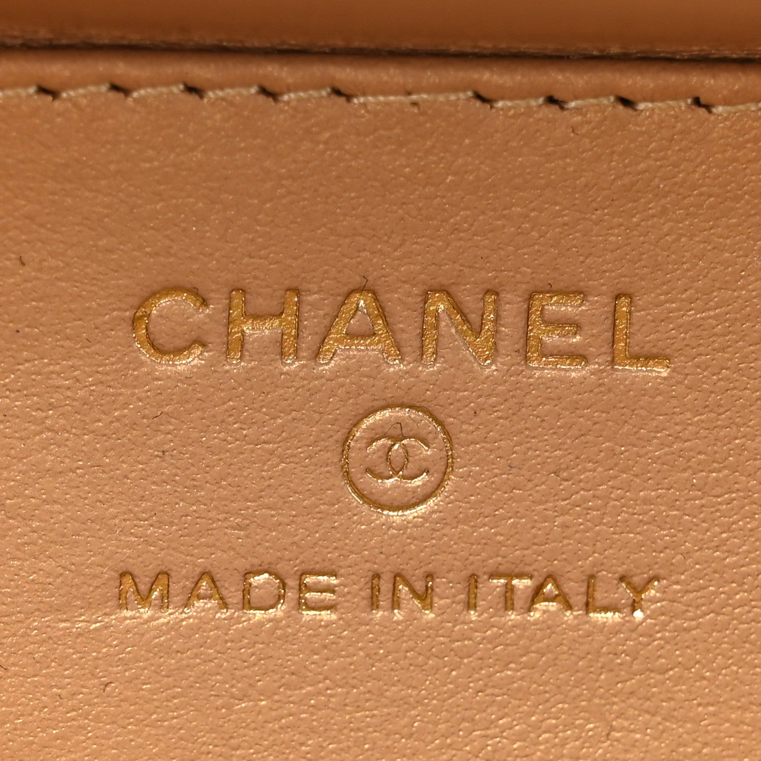 Chanel Lambskin Quilted Mini Golden Plate Clutch With Chain Black 6 of 11