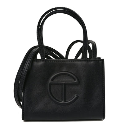 Telfar Vegan Leather Small Shopping Bag Black 1 of 9