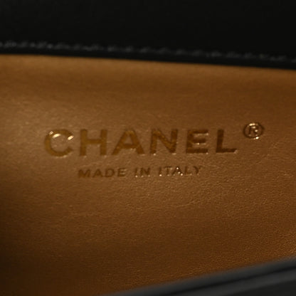Chanel Lambskin Quilted Small Multiple Chain Flap Black 6 of 10