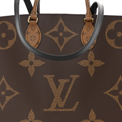 Louis Vuitton Reverse Monogram Giant Onthego GM 7 of 9
