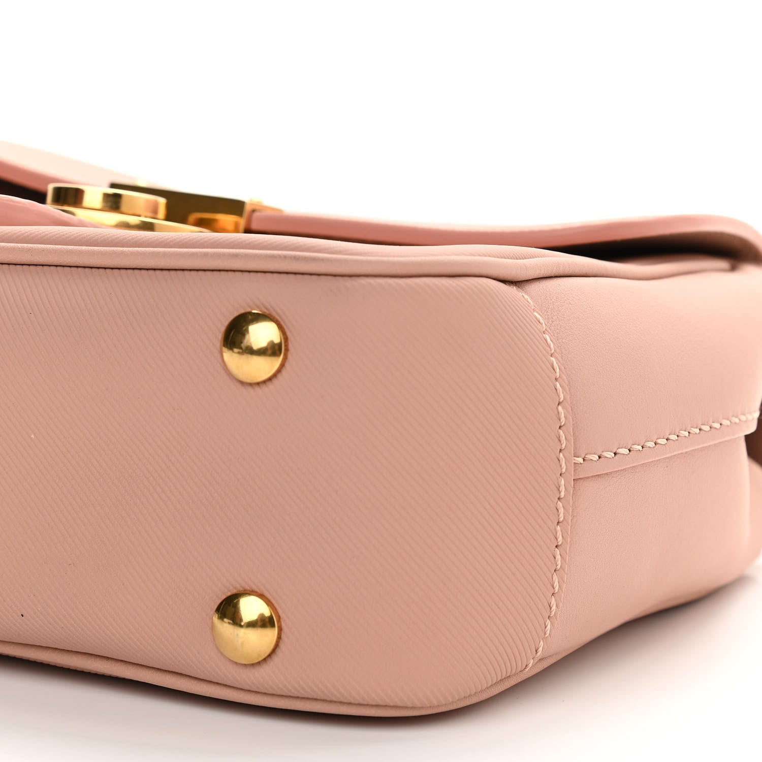 Burberry Trench Calfskin Small DK88 Top Handle Bag Ash Rose 11 of 13
