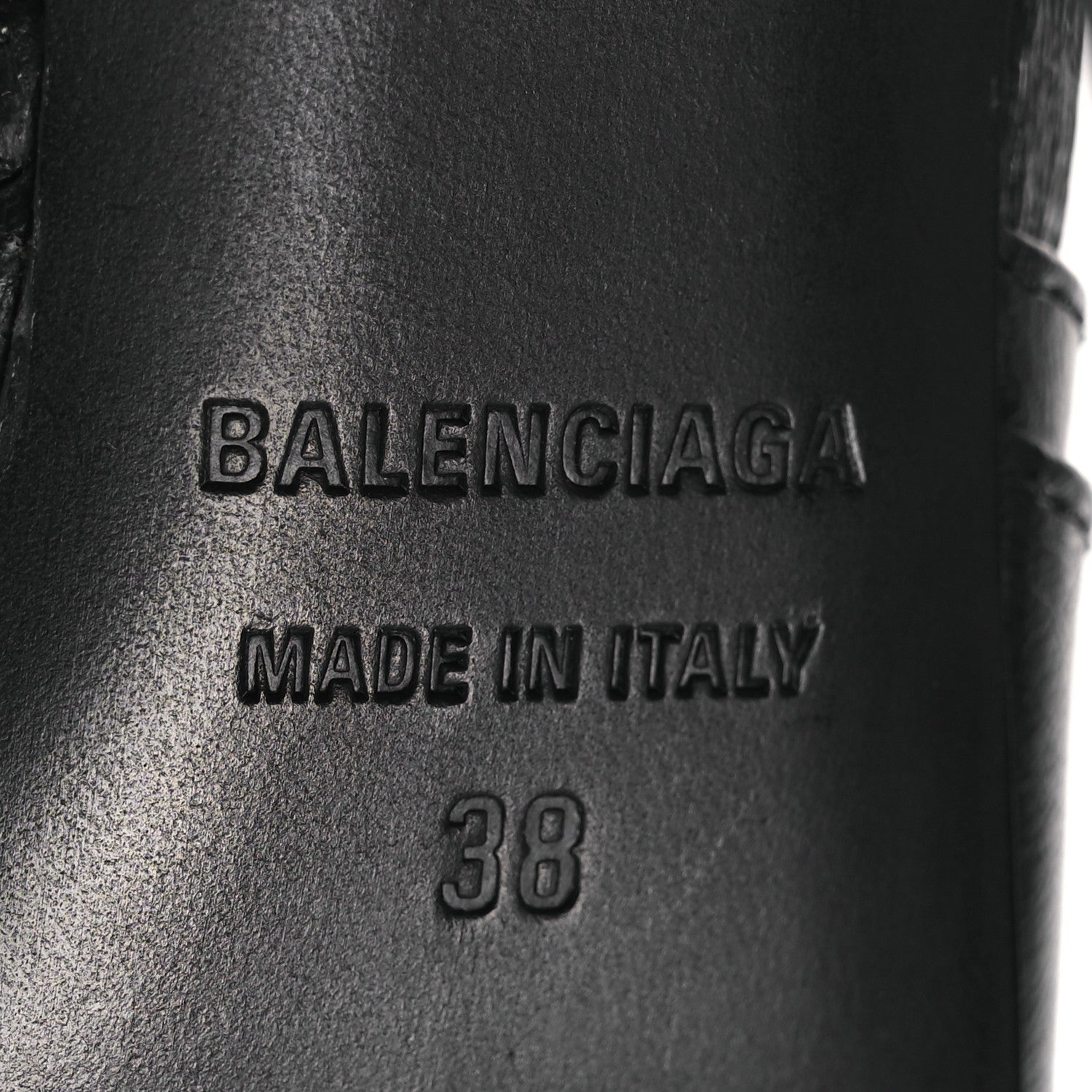 Balenciaga Agneau Arena Cagole 90mm Ankle Boots 38 Black 10 of 11
