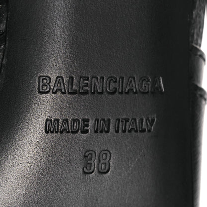Balenciaga Agneau Arena Cagole 90mm Ankle Boots 38 Black 10 of 11