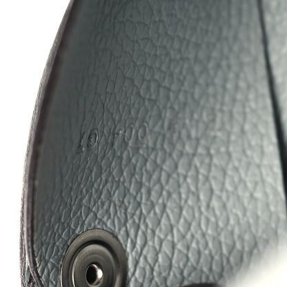 Hermes Evercolor Calvi Card Case Bleu Glacier 9 of 10