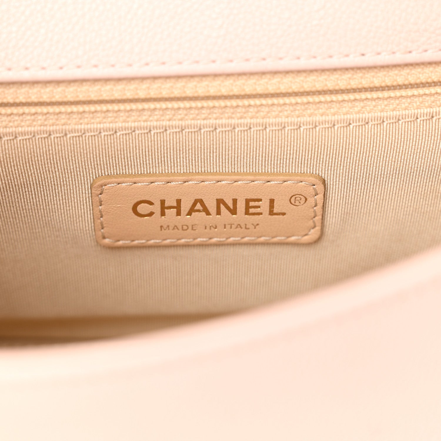 Chanel Grained Calfskin Quilted Small Label Click Flap Bag Pink 6 of 12