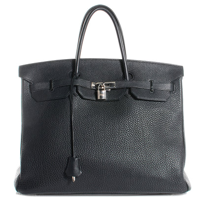 Hermes Togo Birkin 40 Black 1 of 9