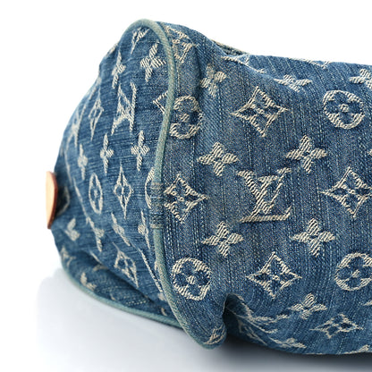 Louis Vuitton Monogram Denim Neo Speedy Blue 7 of 12